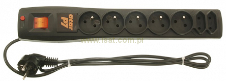 Filtr Acar P7 1,5m czarny