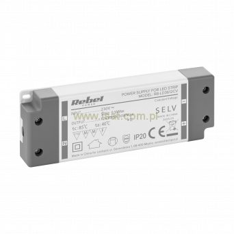 Zasilacz Rebel do sznurów LED 12V/4.2A max.50W IP20 wewnętrzny