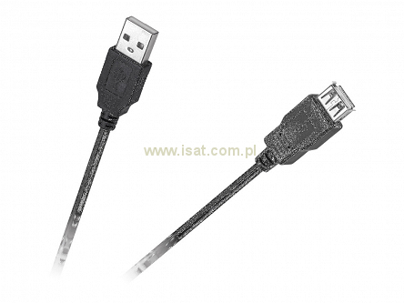 Przedłużacz USB wtyk-gniazdo typu A 1,5m
