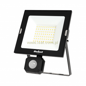 Reflektor Led Rebel 50W 4000K z sensorem ruchu i zmierzchu, 230V