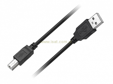 Przyłącze USB wtyk typu A na wtyk typu B długość 1,8m do drukarki