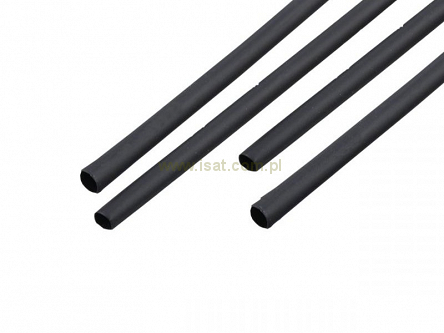 Rurka termokurczliwa 3mm 1metr izolacja czarna