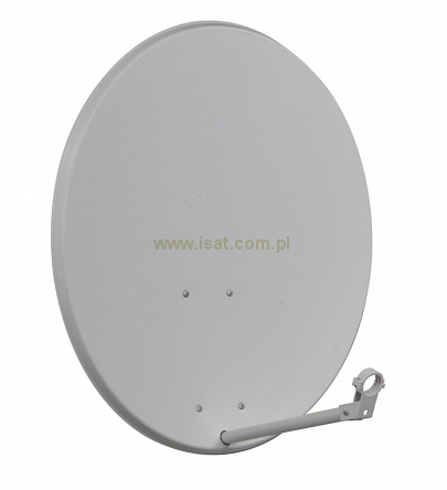Antena satelitarna Corab ASC-800TA-J czasza 80cm Fe jasna, nakrętki 13/M8 