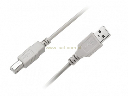 Przyłącze USB wtyk typu A na wtyk typu B długość 3,0m do drukarki