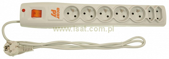 Filtr Acar P7 1,5m szary