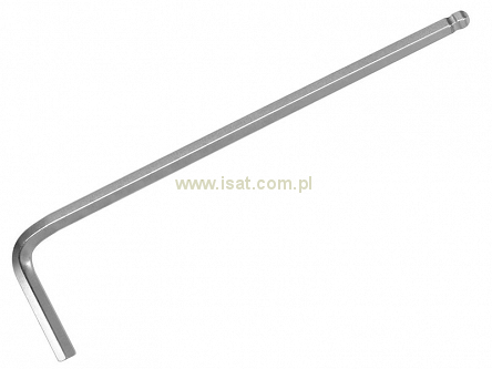 Klucz imbusowy 9,0mm z kulką długi 165mm 